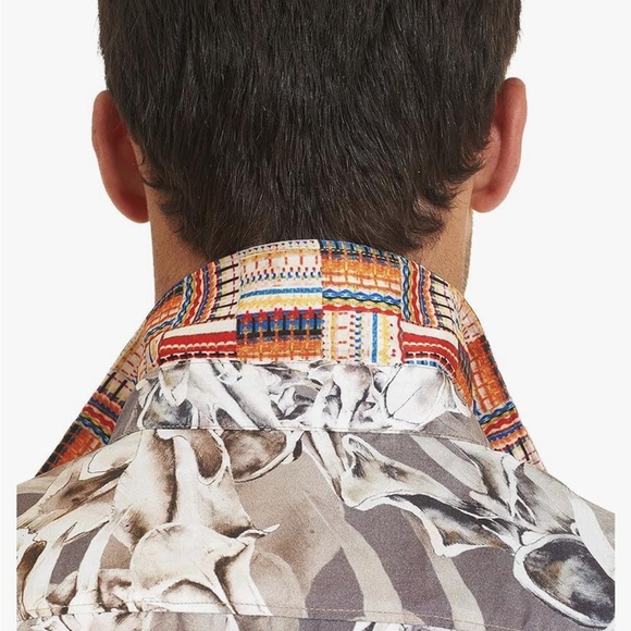 Robert Graham Desert Bones Silk Shirt - Picture 6 of 15